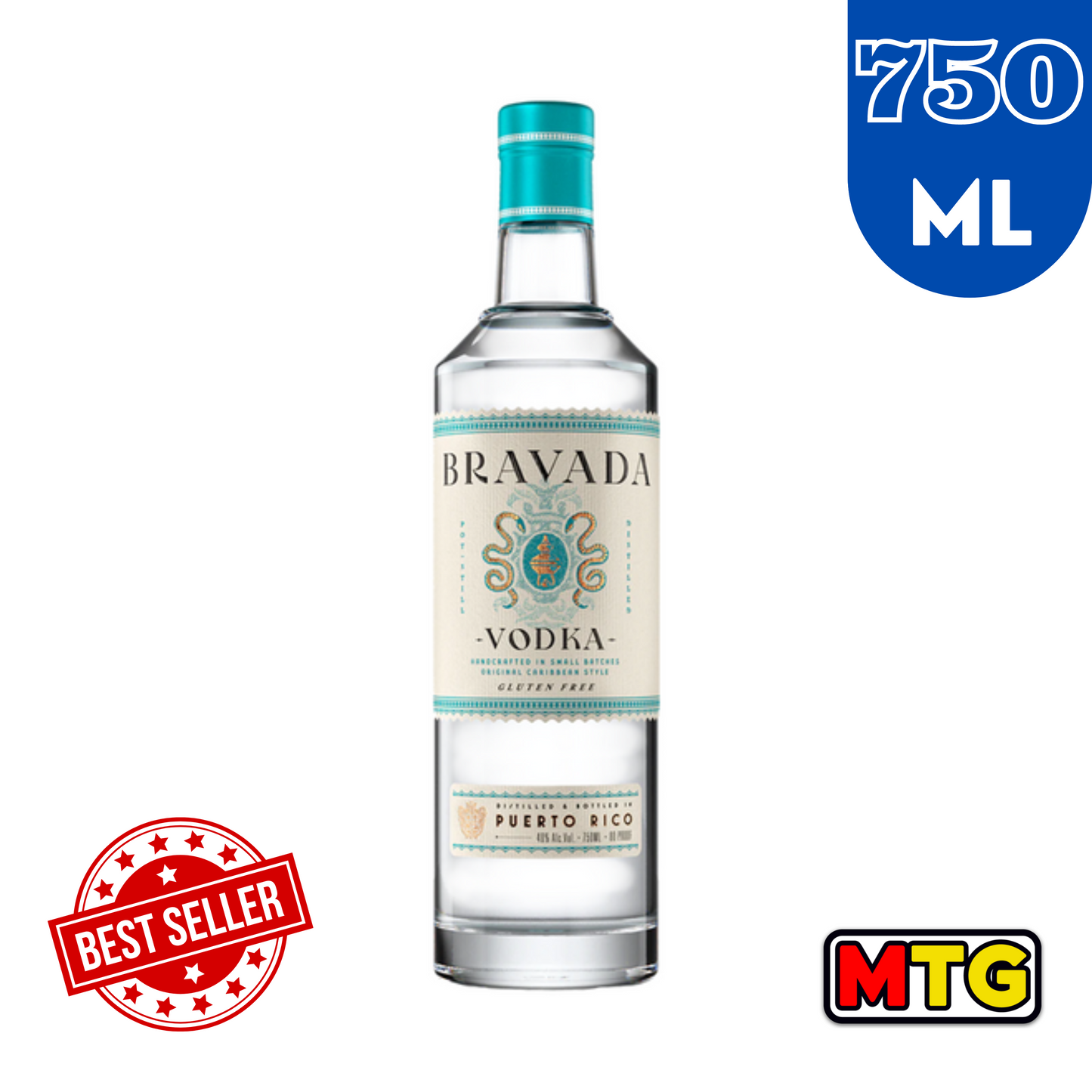 Vodka - Bravada 750Ml