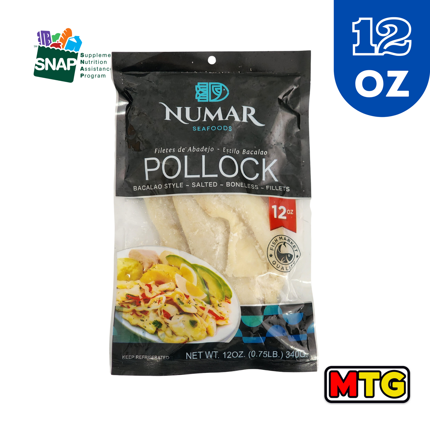 Bacalao en Filete - Numar 12oz