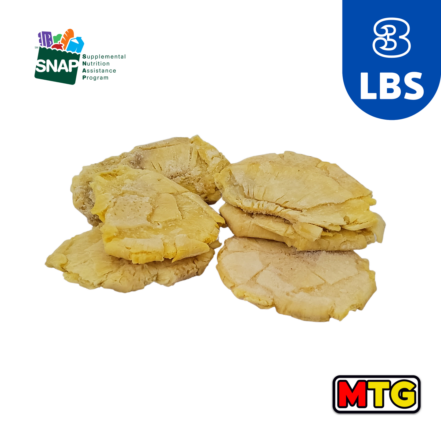 Tostones de Pana - Congelados 3Lbs