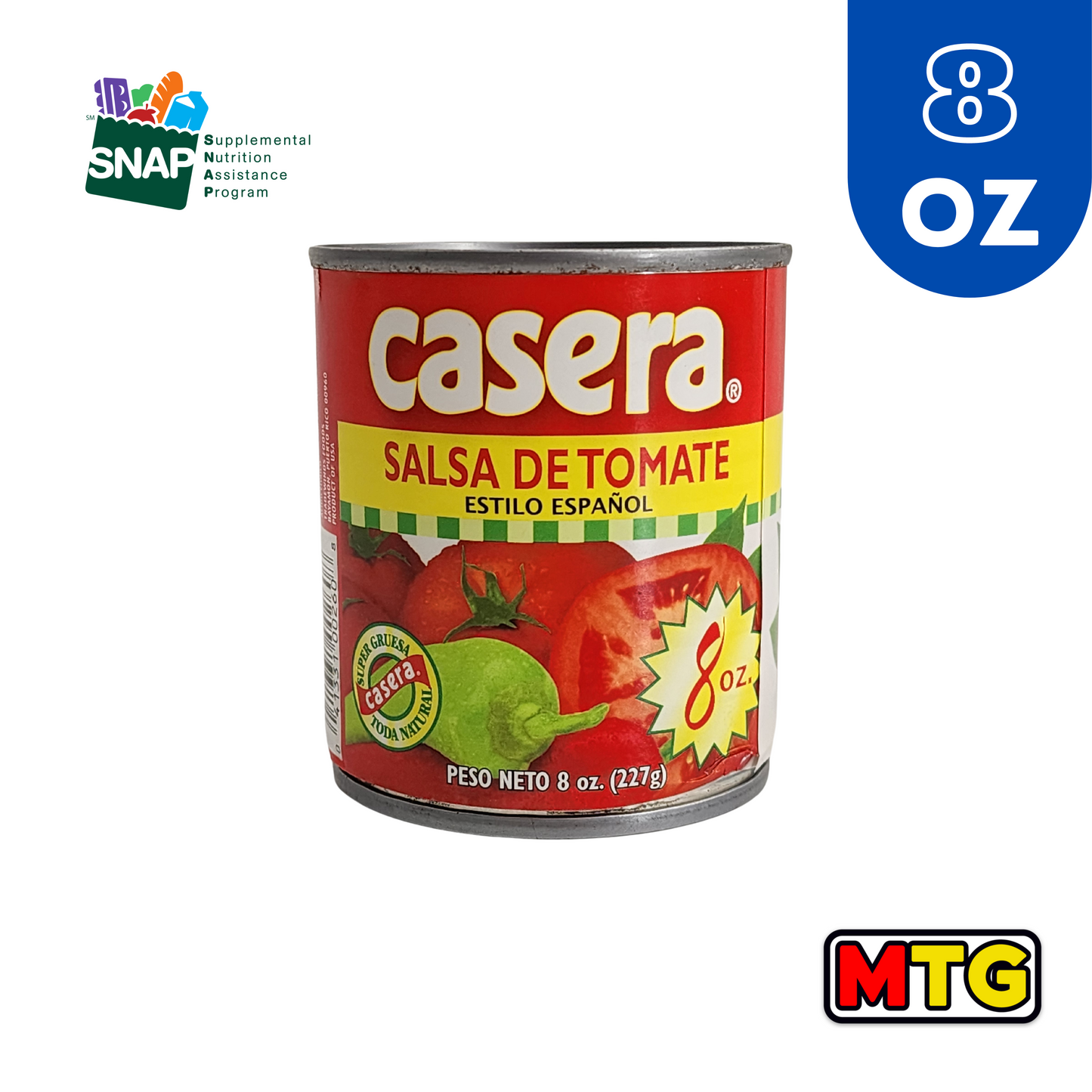 Salsa de Tomate - Casera 8oz