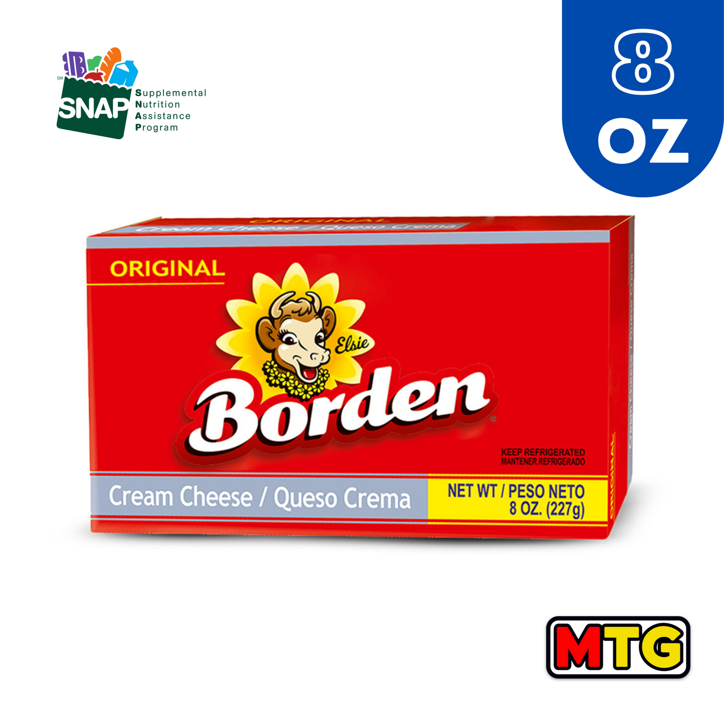 Queso Borden - Crema 8oz