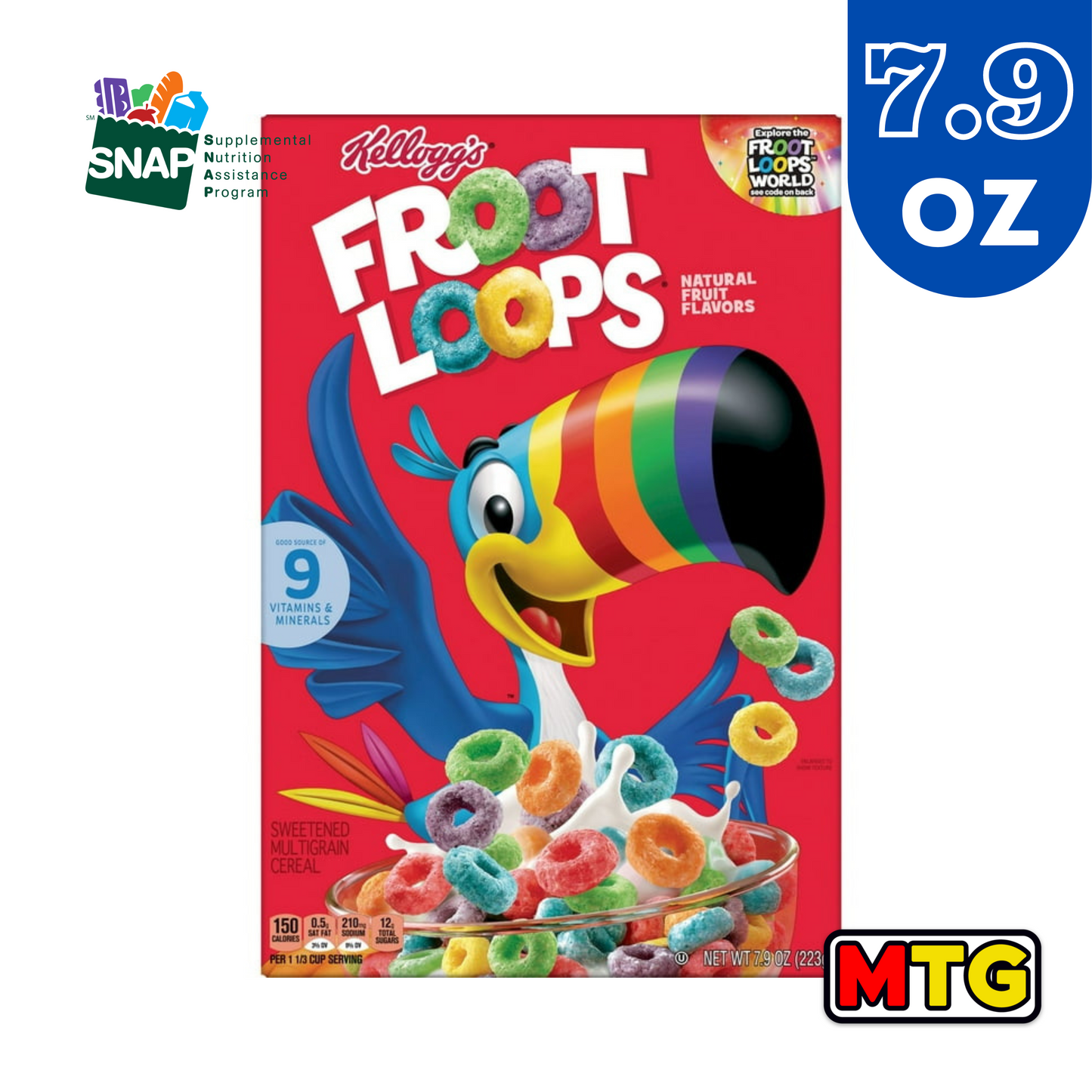 Cereal Kellogg's - Froot Loops 7.9oz