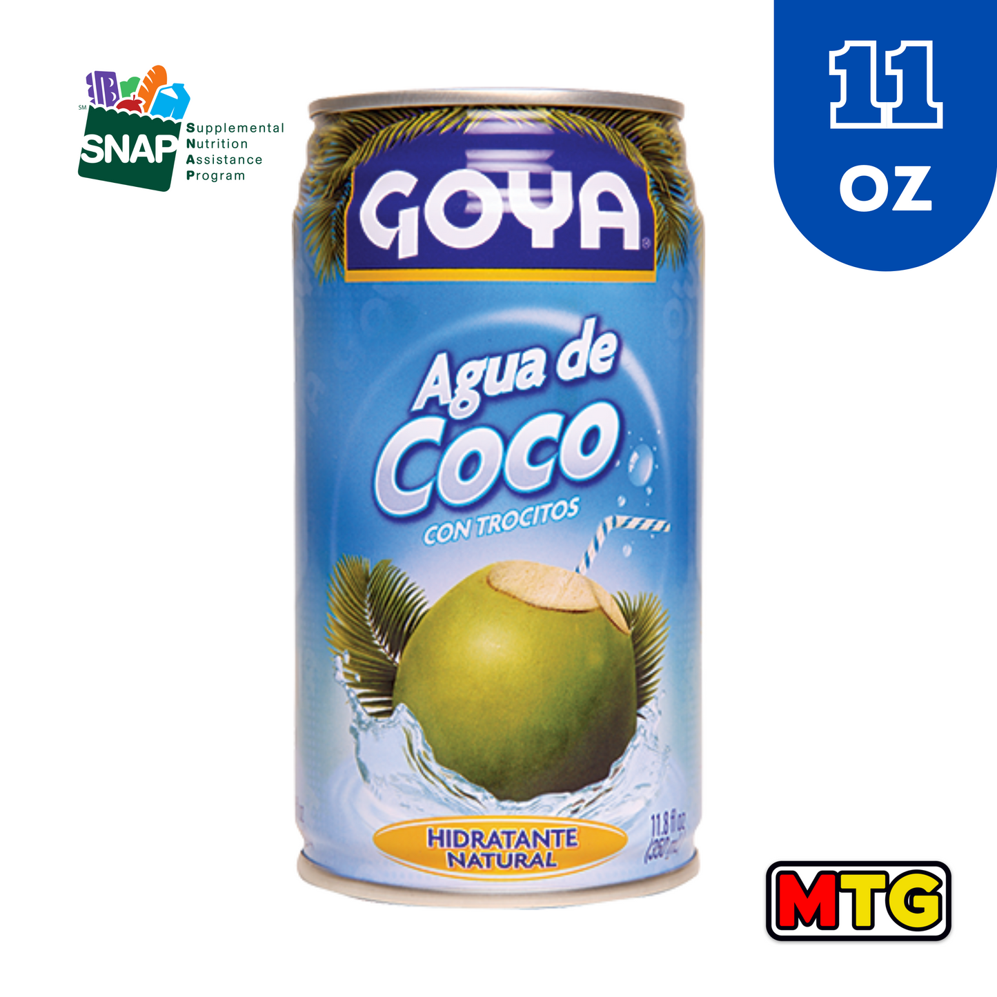 Agua de Coco - Goya 11.8oz (Con Trocitos)