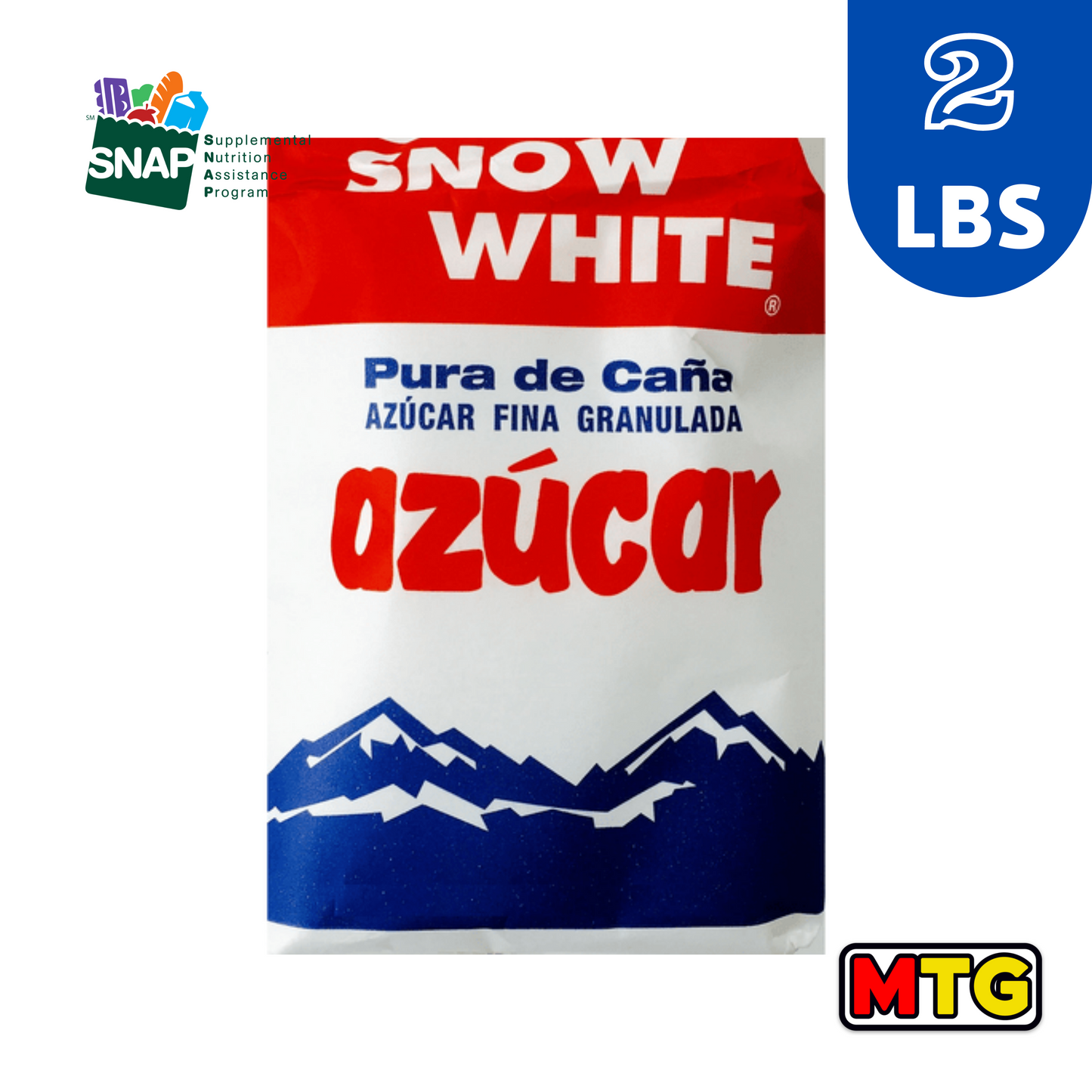Azucar - Snow White 2Lbs
