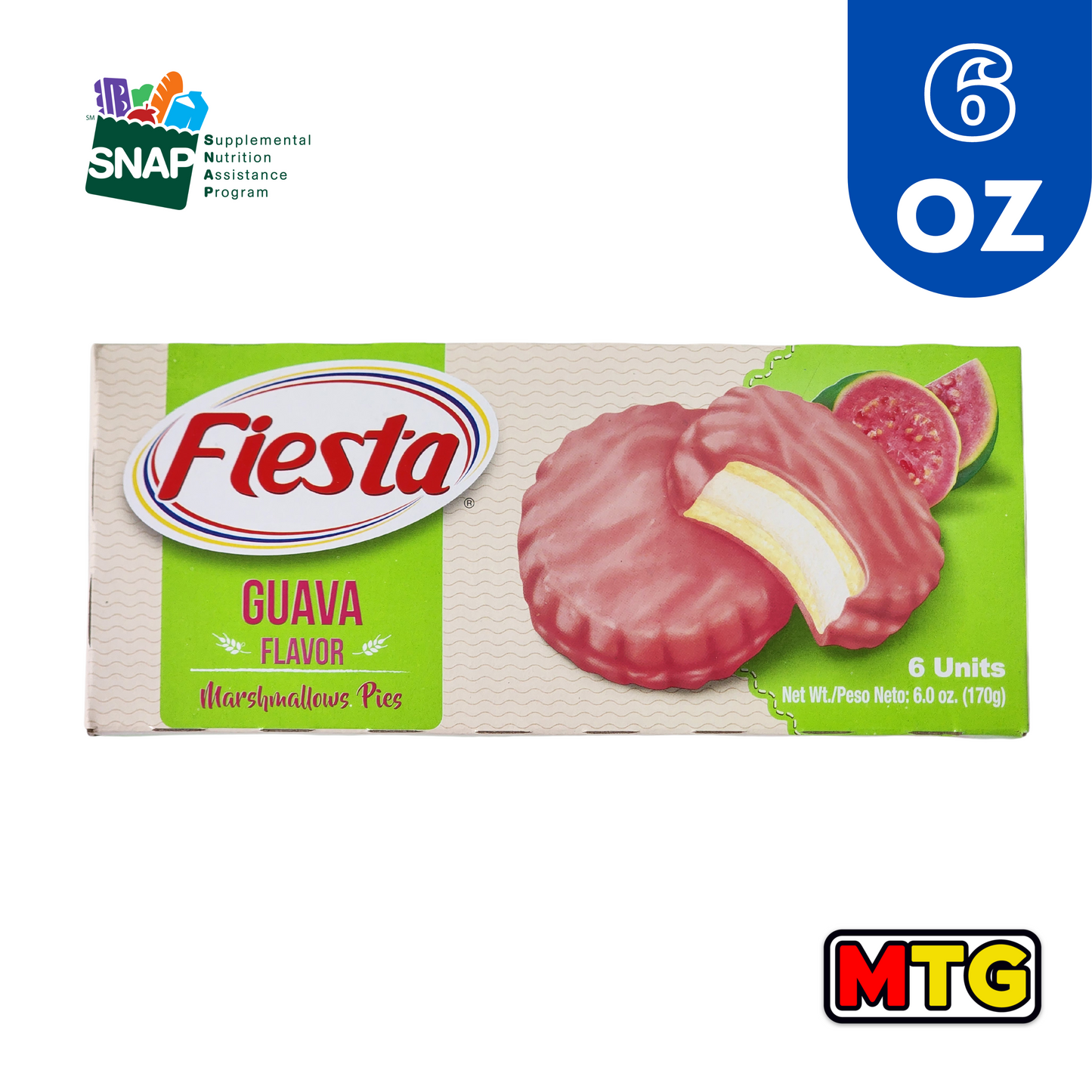 Galleta Fiesta - Guava Marshmallow 6oz