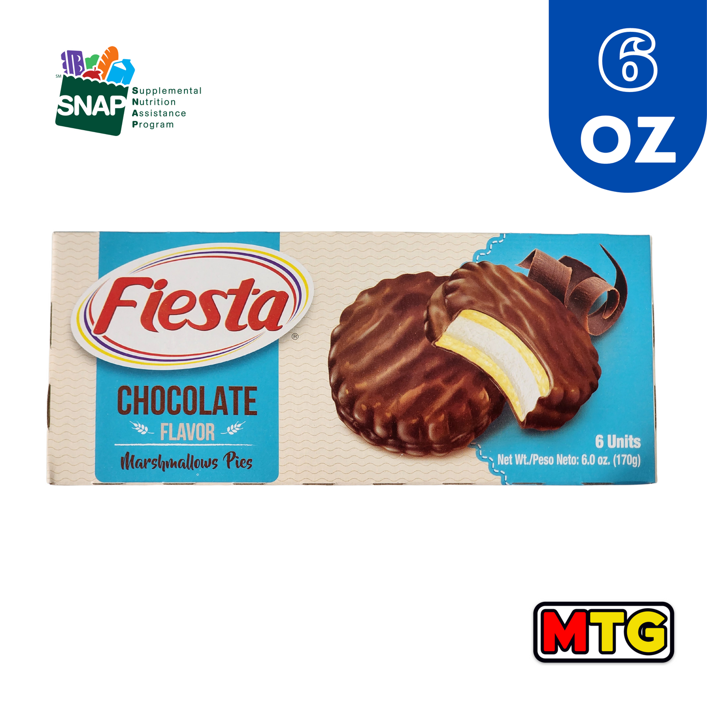 Galleta Fiesta - Chocolate Marshmallow 6oz