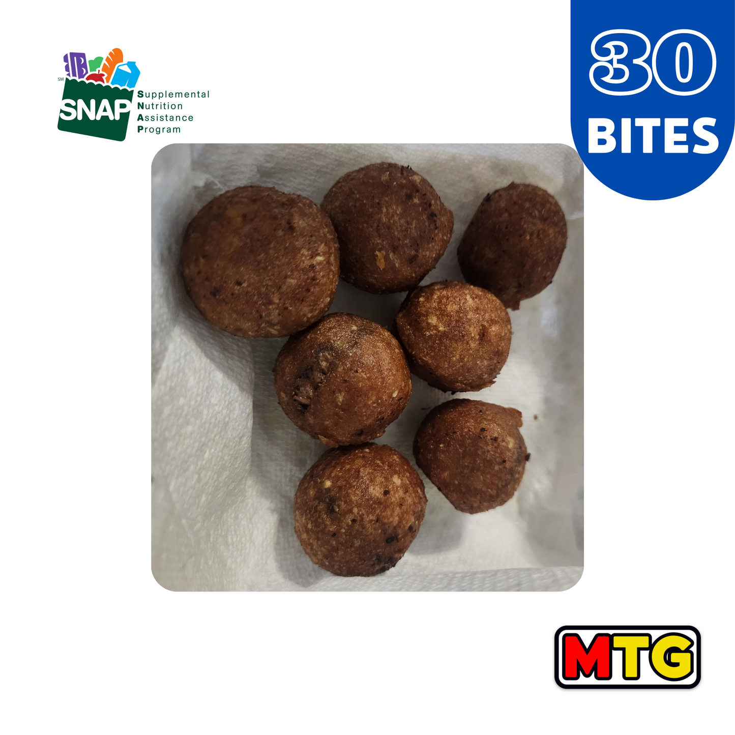 Alcapurria Bites (30 Bolitas)