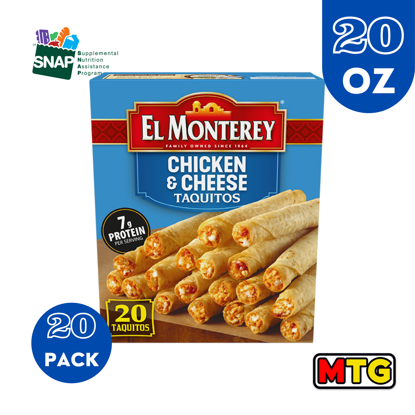 Monterrey Taquitos - Chicken And Cheese 20oz