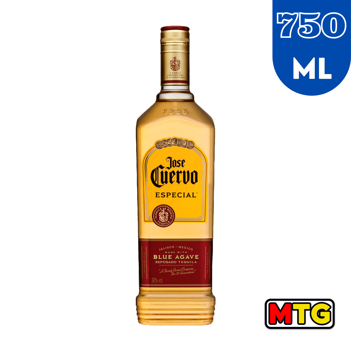 Tequila - Jose Cuervo Reposado 750Ml