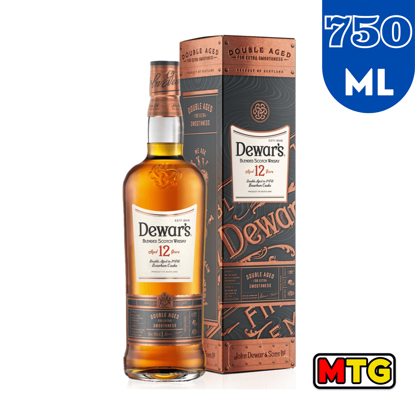 Dewar's 12 - Whisky 750Ml
