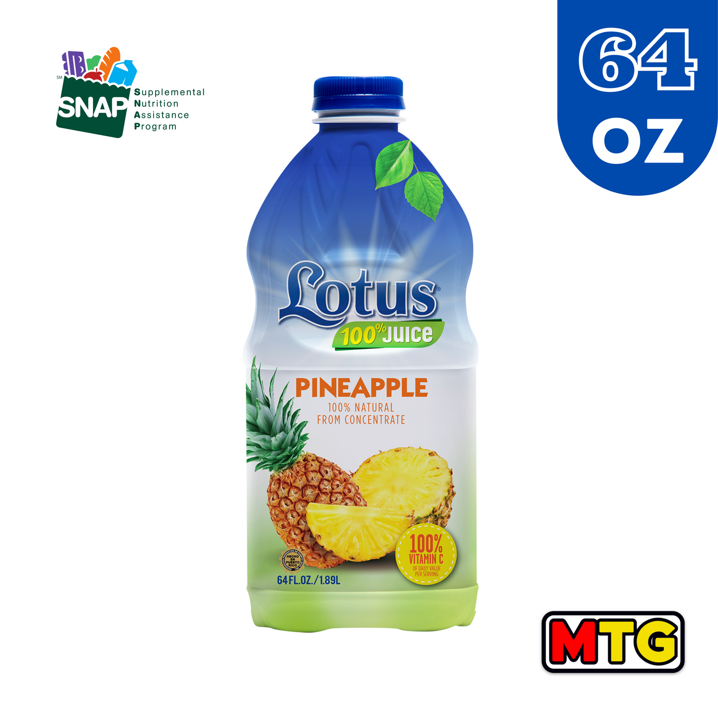 Jugo Lotus - Piña 64oz