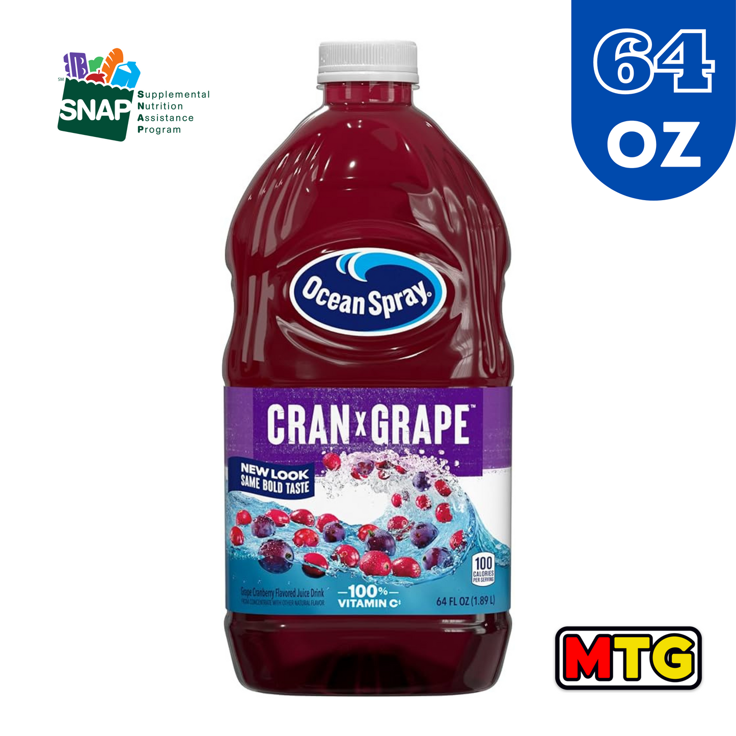 Jugo Ocean Spray - Cran-Grape 64oz