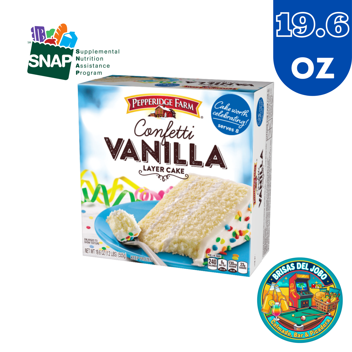 Pepperidge Farm Cake - Confetti Vanilla 19.6oz