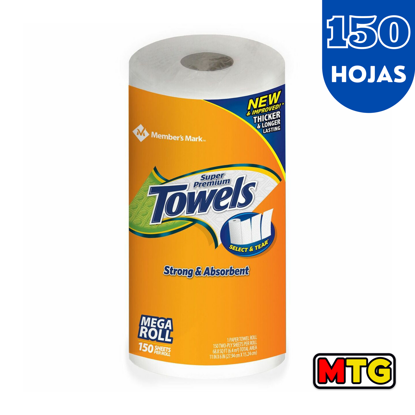 Papel Toalla - MM (150 hojas)