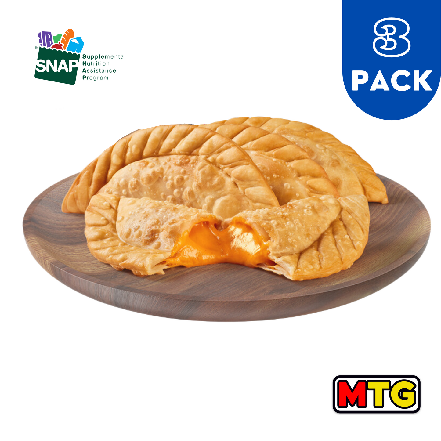 Kikuet - Empanadilla de Pizza (3 Pack)