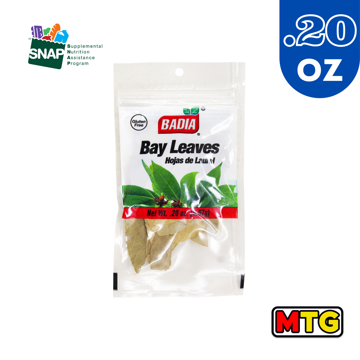 Badia - Hojas de Laurel .2oz