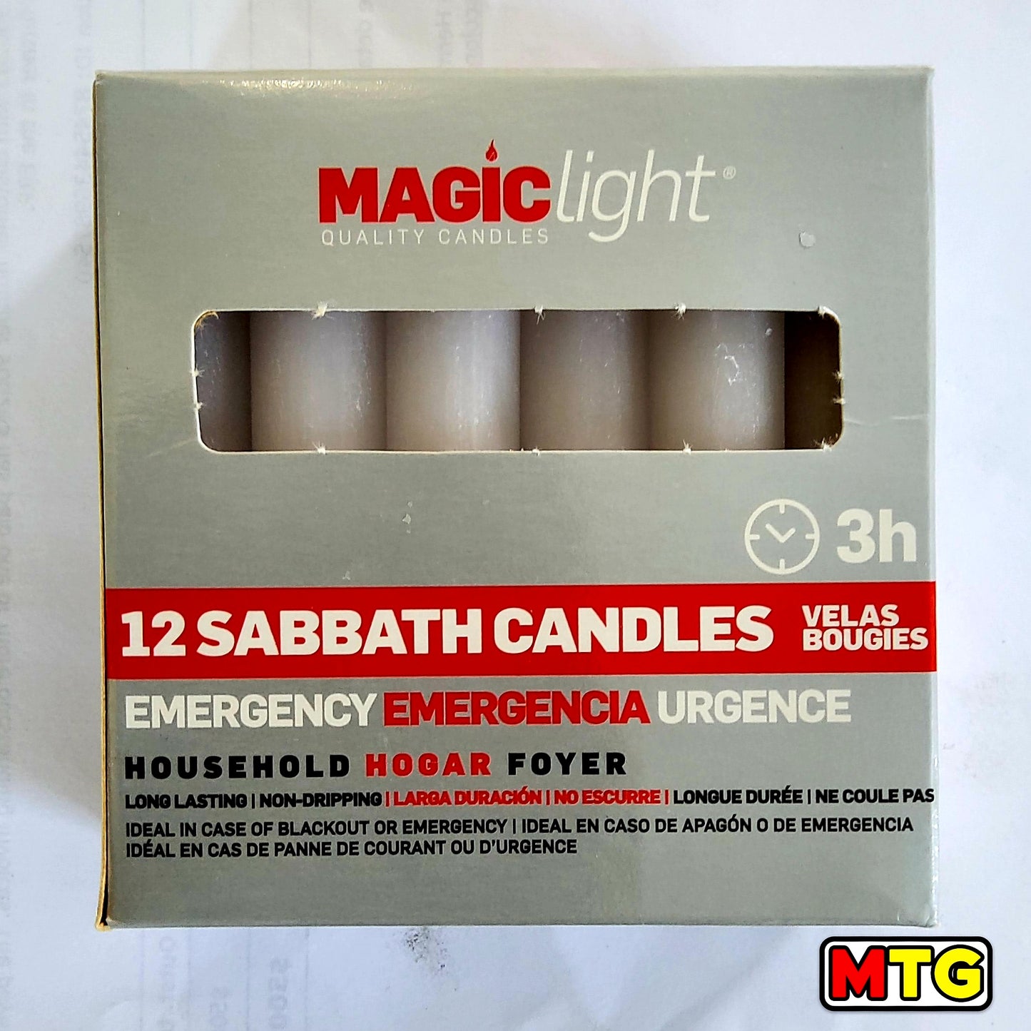 Velas Pequeñas (Paquete de 12)