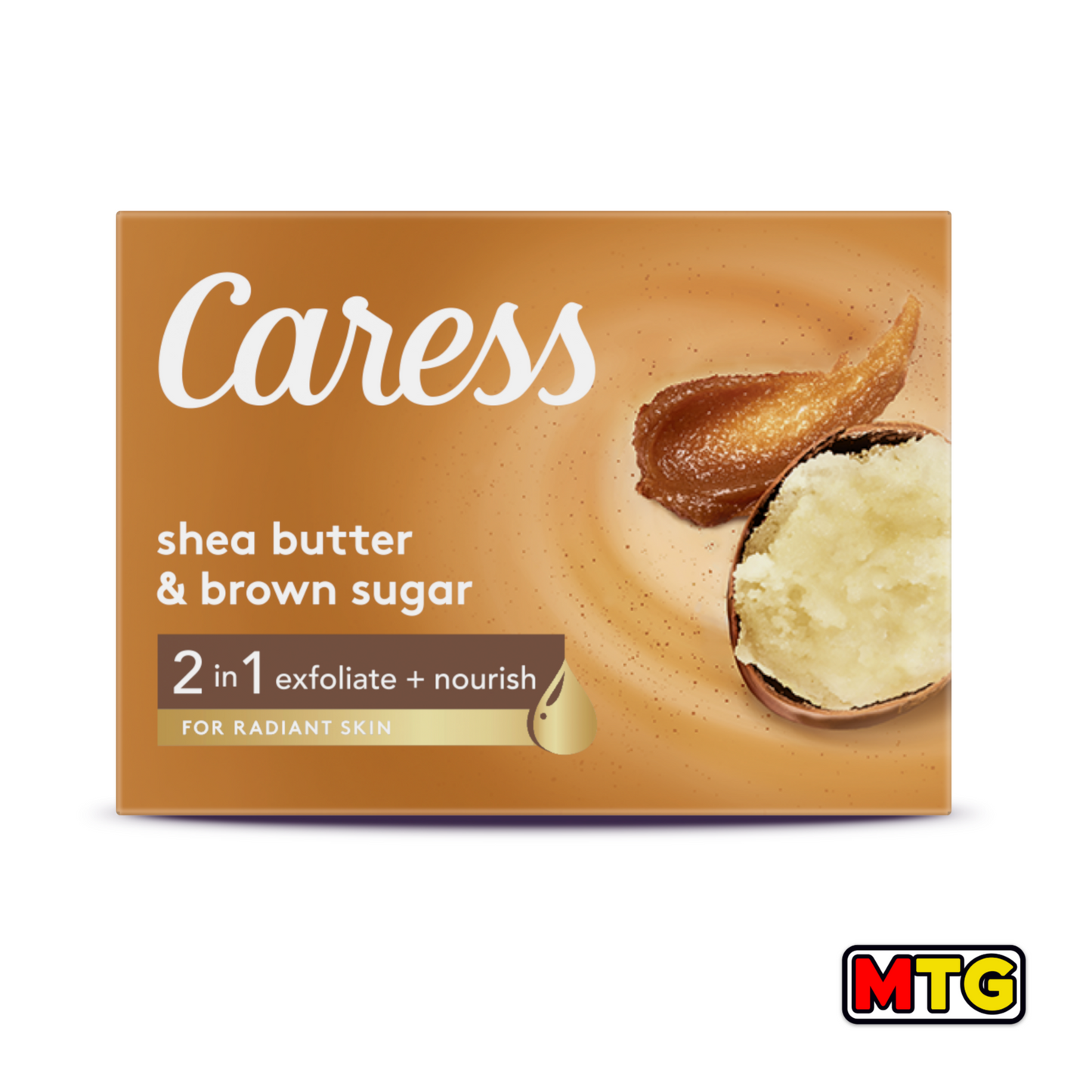 Jabon en Barra - Caress Shea Butter & Brown Sugar (1 Barra)