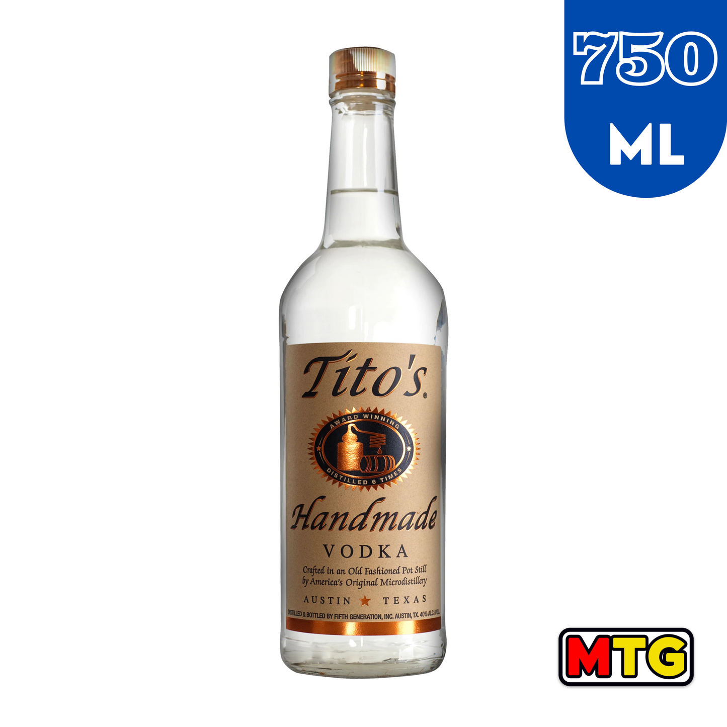 Vodka - Tito's 750ml