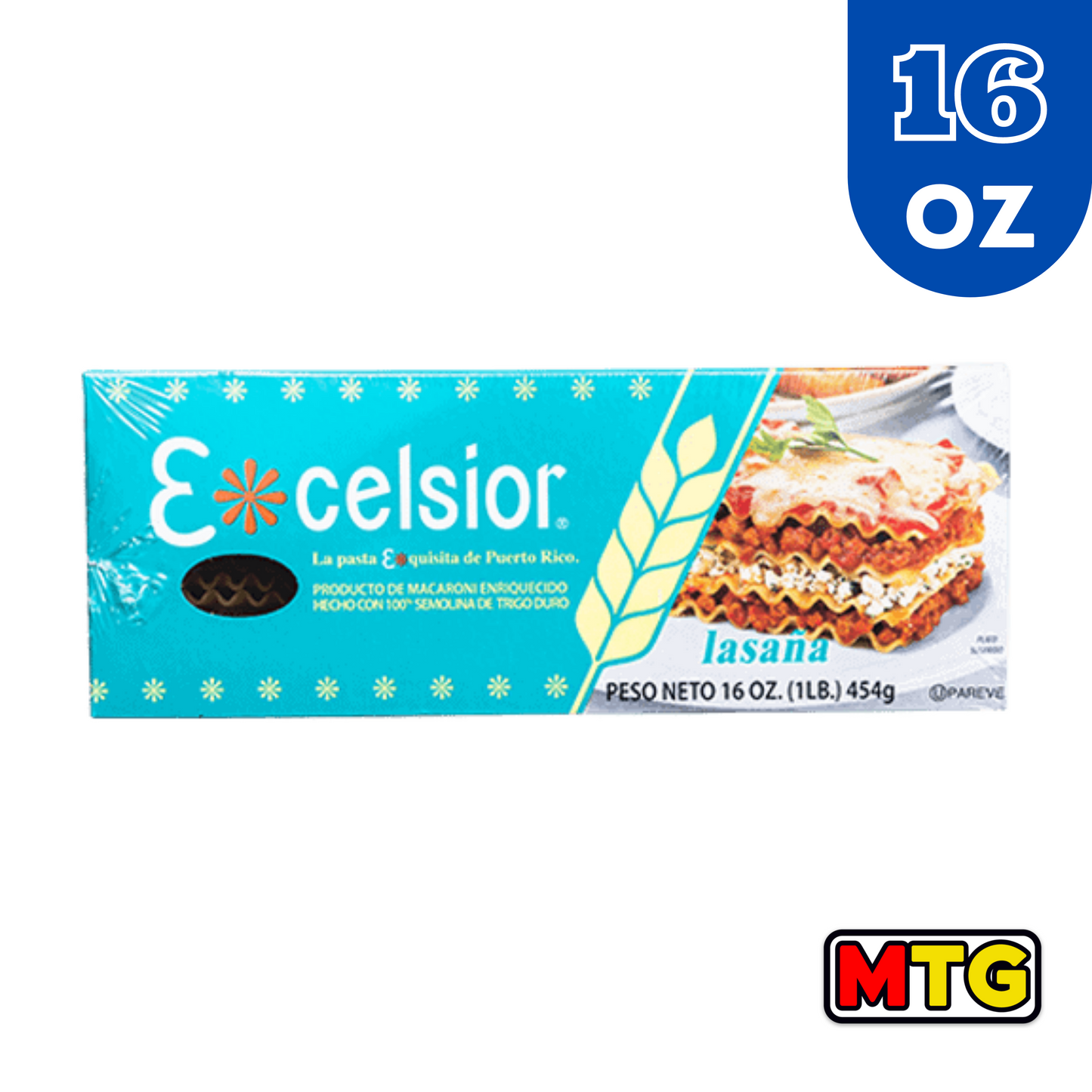 Pasta Excelsior - Lasaña 16oz