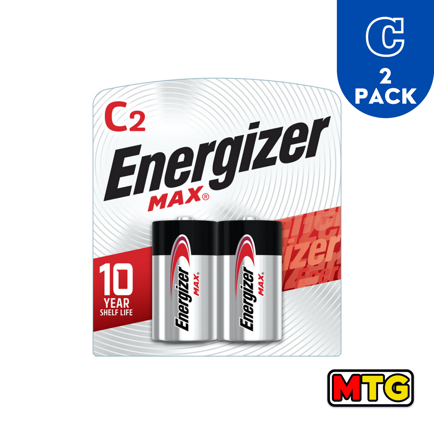 Energizer Max - Baterias C (2 Pack)