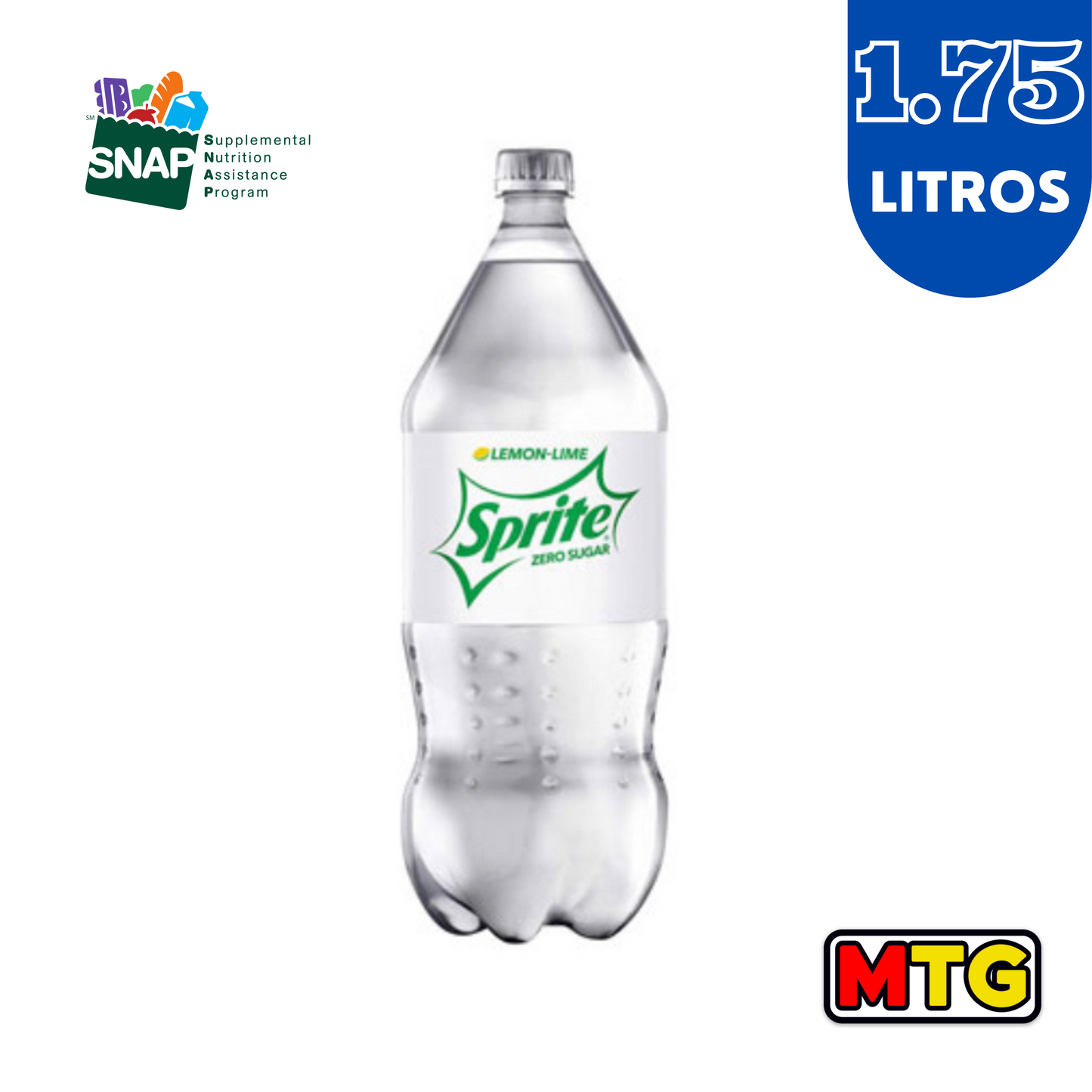 Refresco Sprite - Zero Padrino 1.75L