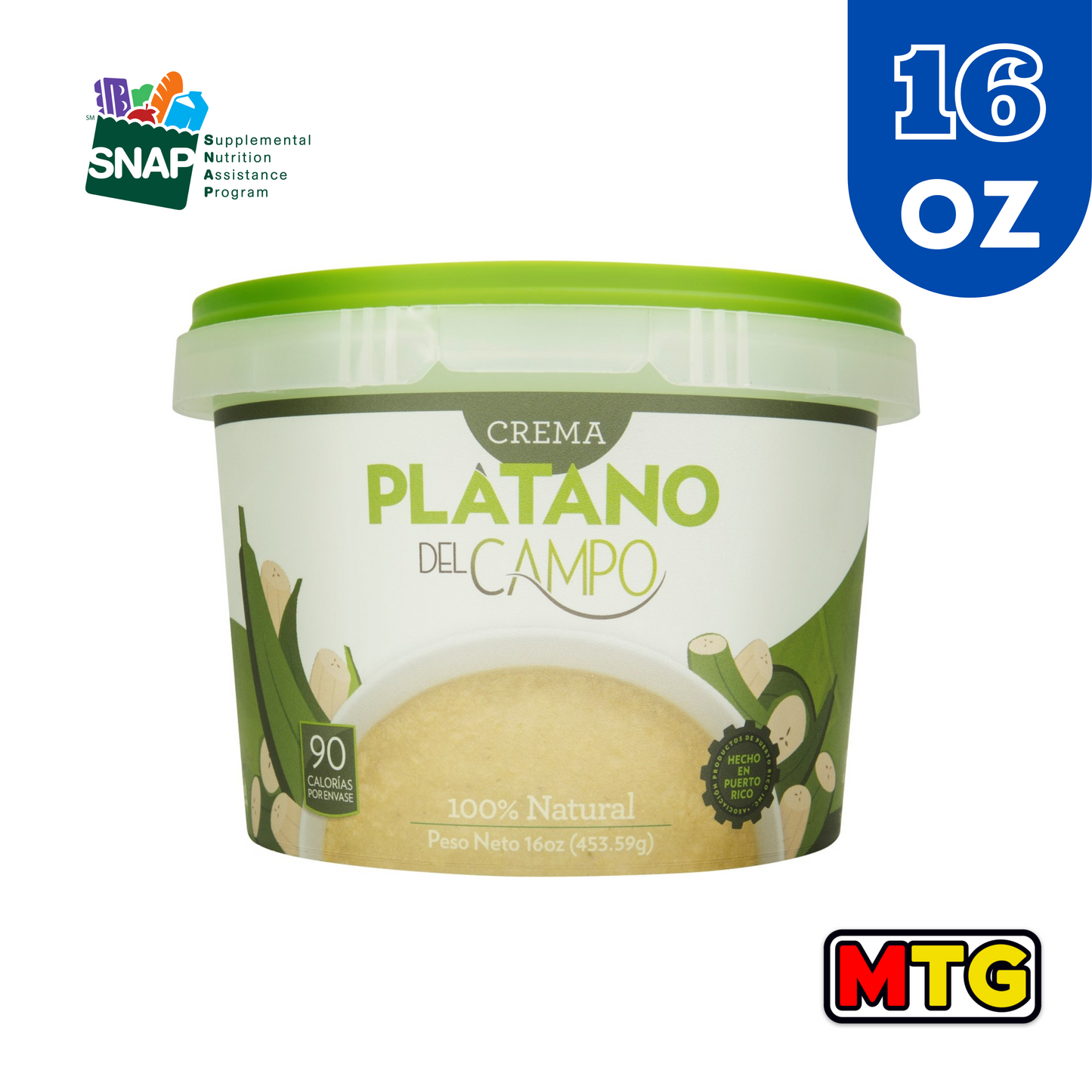 Del Campo - Crema de Platano 16oz