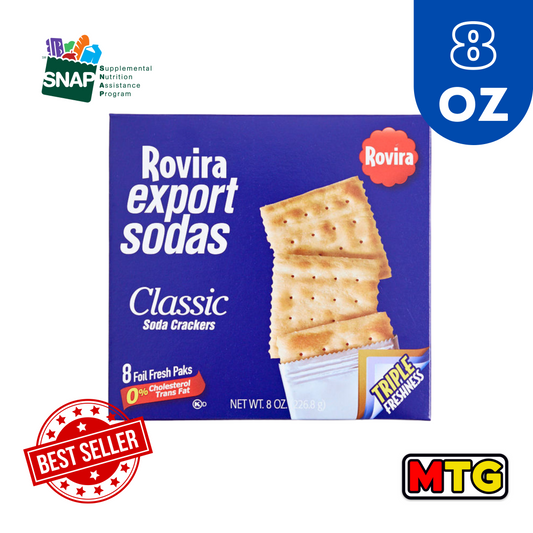 Galletas Rovira Export Sodas Classic 8oz (Caja)