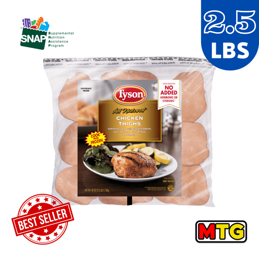 Tyson - Caderas de Pollo 2.5Lbs
