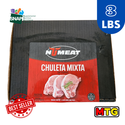 Chuletas Mixta - NuMeat 3Lbs