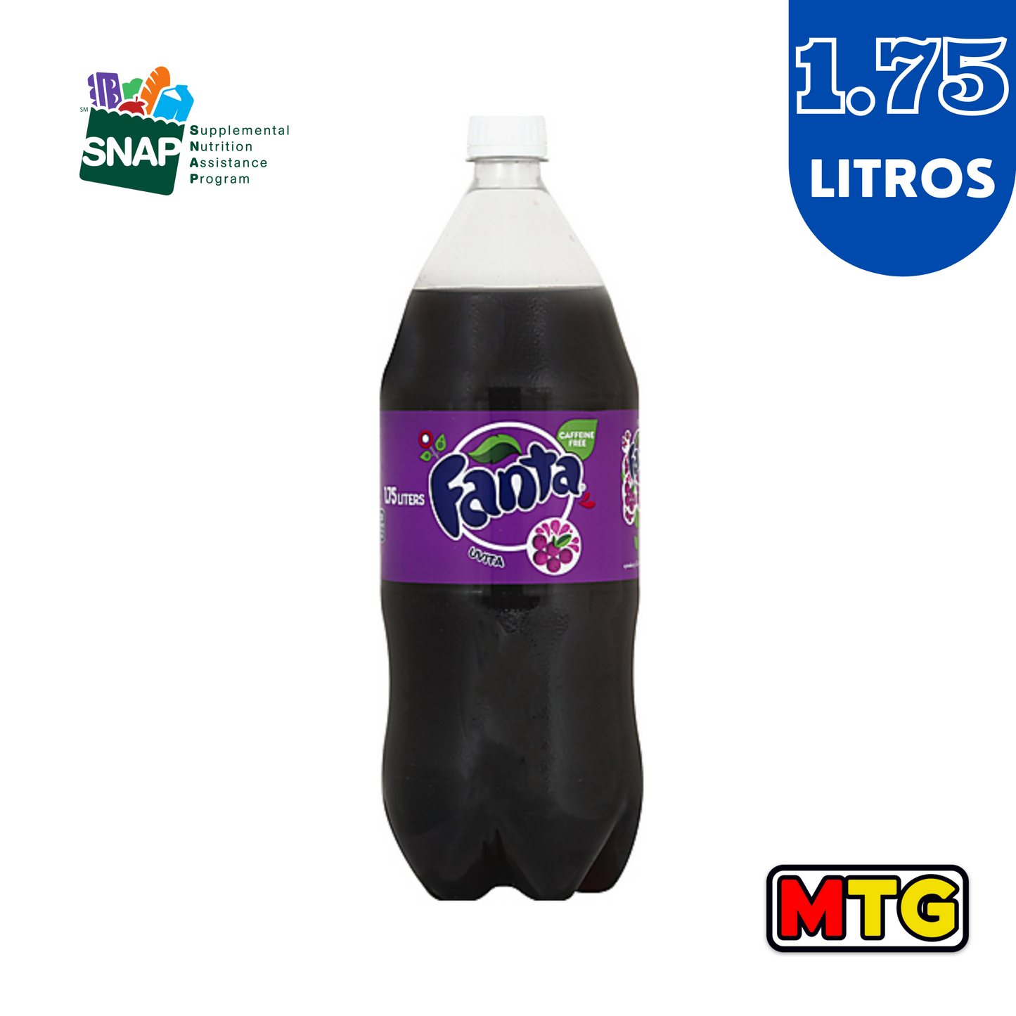 Refresco Fanta - Padrino Uva 1.75L
