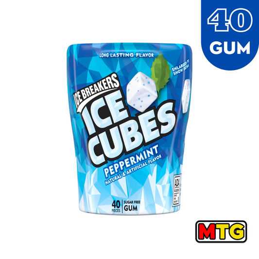Ice Cubes - Peppermint Gum 40pcs