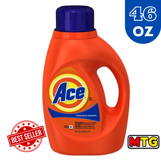 Detergente - Ace 2X Liquido Original 46oz