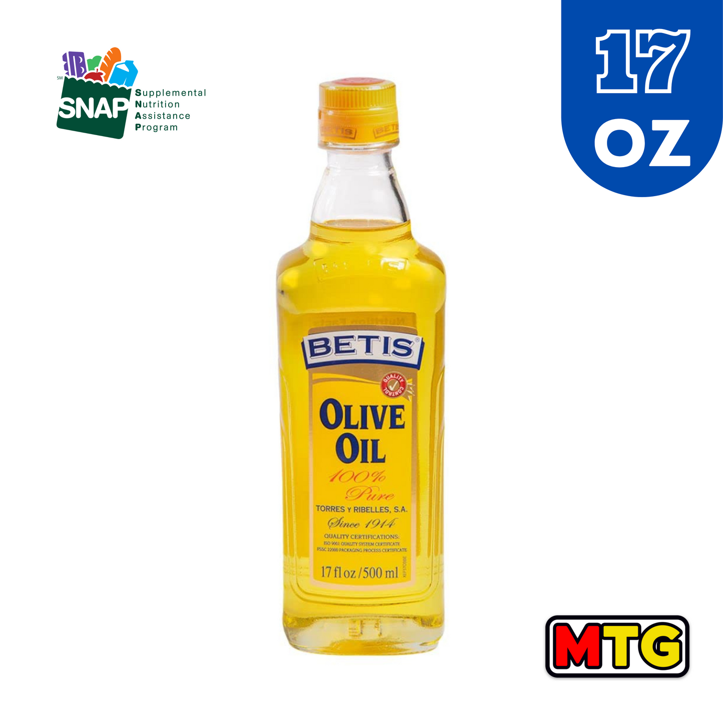 Aceite de Oliva - Betis 17oz