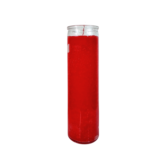 Vela 7 Dias Rojo