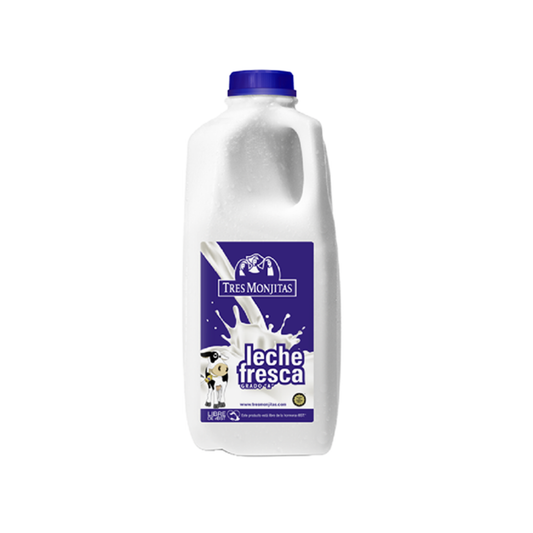 Leche Fresca - Tres Monjitas (1/2 Galon)