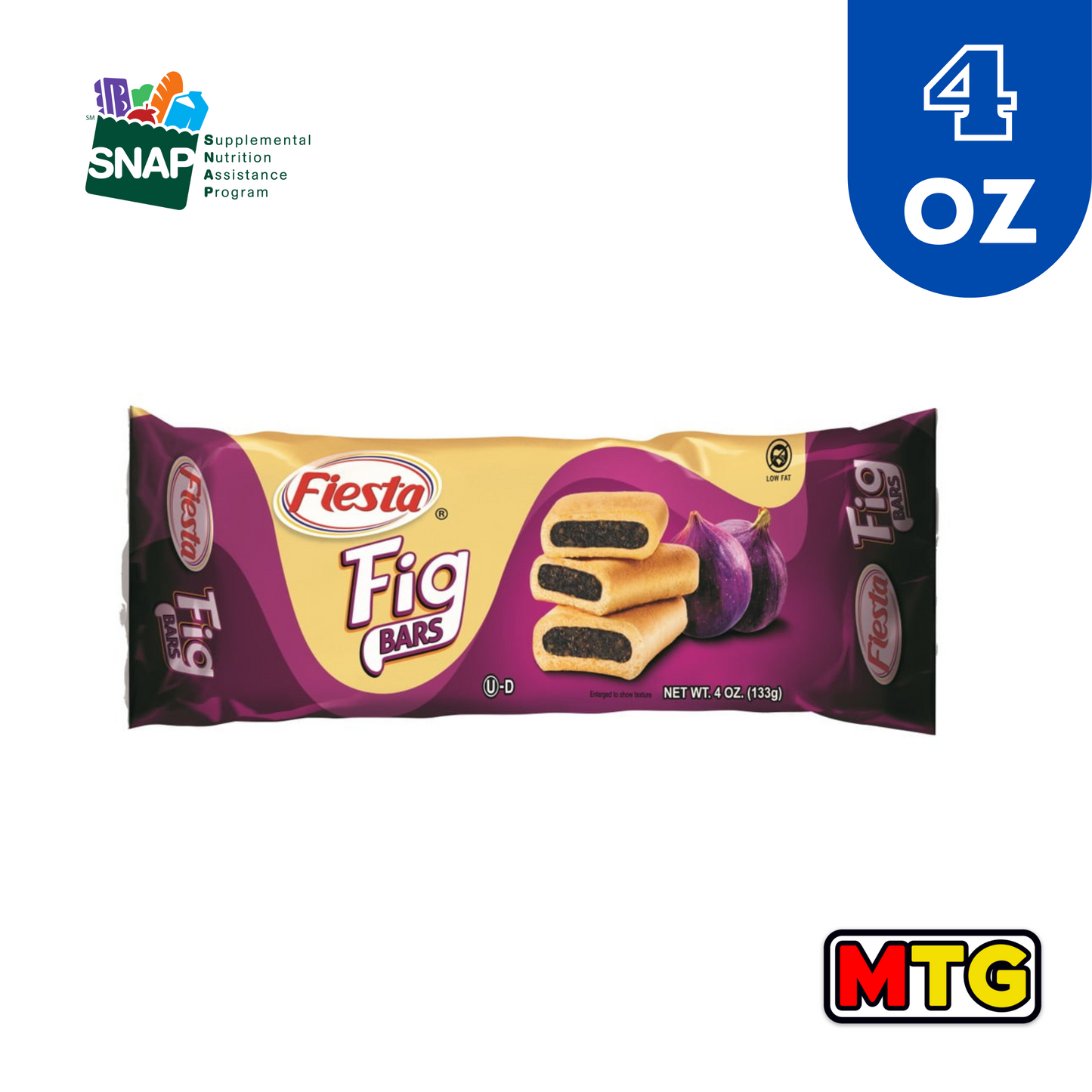 Galletas Fiesta - Fig Bars 4oz
