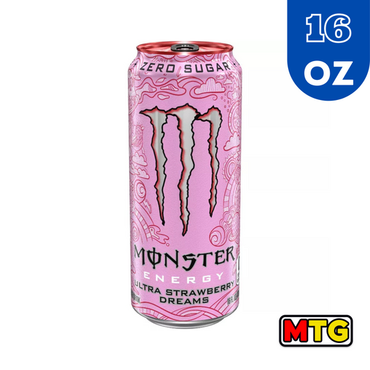 Monster Energy Drink - Ultra Strawberry Dreams 16oz