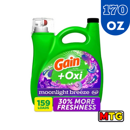 Detergente - Gain Moonlight Breeze 170oz