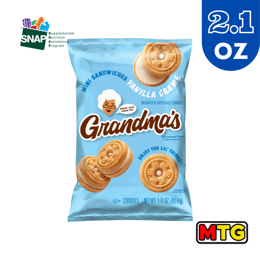 Grandma's Mini Vanilla Cookies 2.1oz