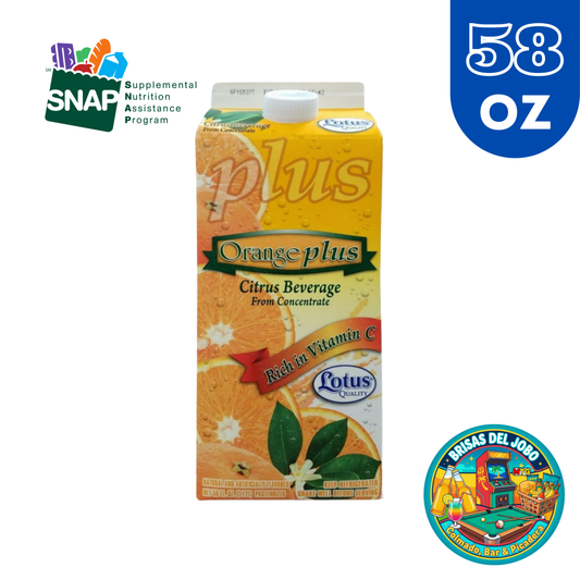 Jugo Lotus Plus - Naranja 58oz