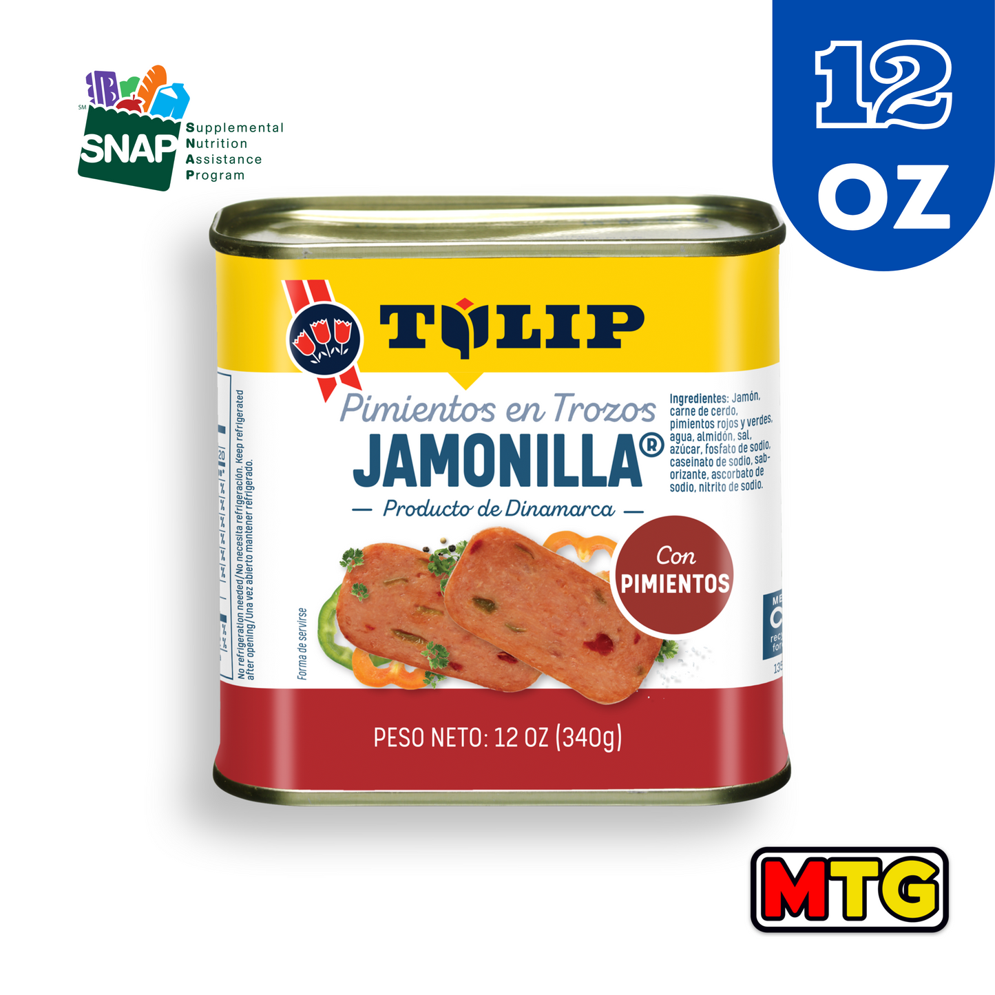 Tulip - Jamonilla con Pimientos 12oz