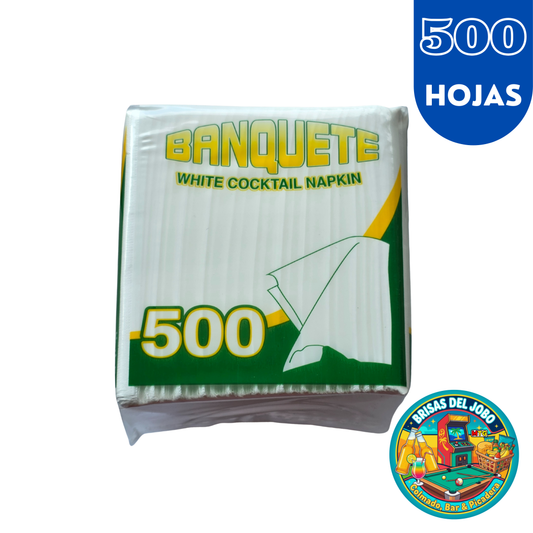 Banquete - Servilleta Cocktail (500 Hojas)