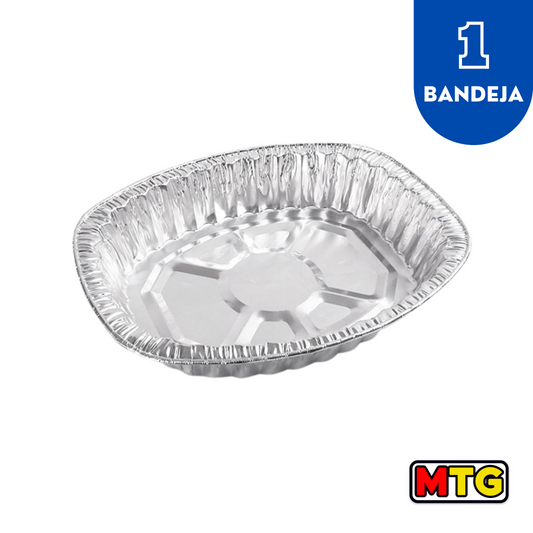 Bandeja de Aluminio - Ovalada
