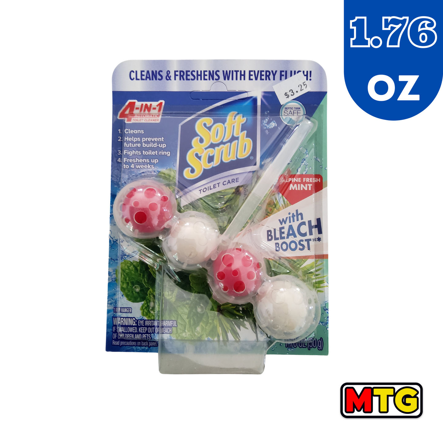 Soft Scrub Toilet Care - Alpine Fresh Mint 1.76oz