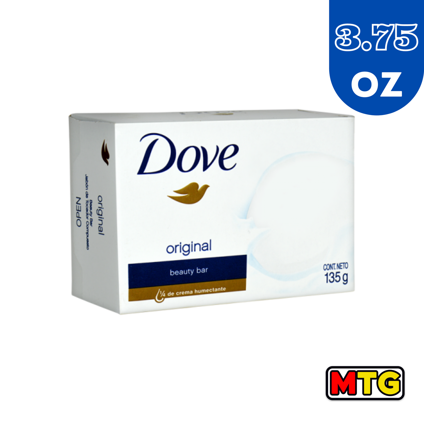 Jabon en Barra - Dove Original 3.75oz (1 Barra)