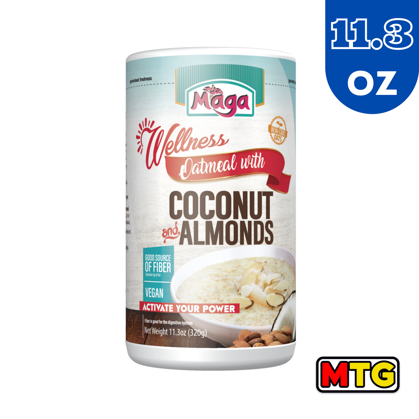 Maga Wellness - Avena con Coco y Almendra 11.3oz