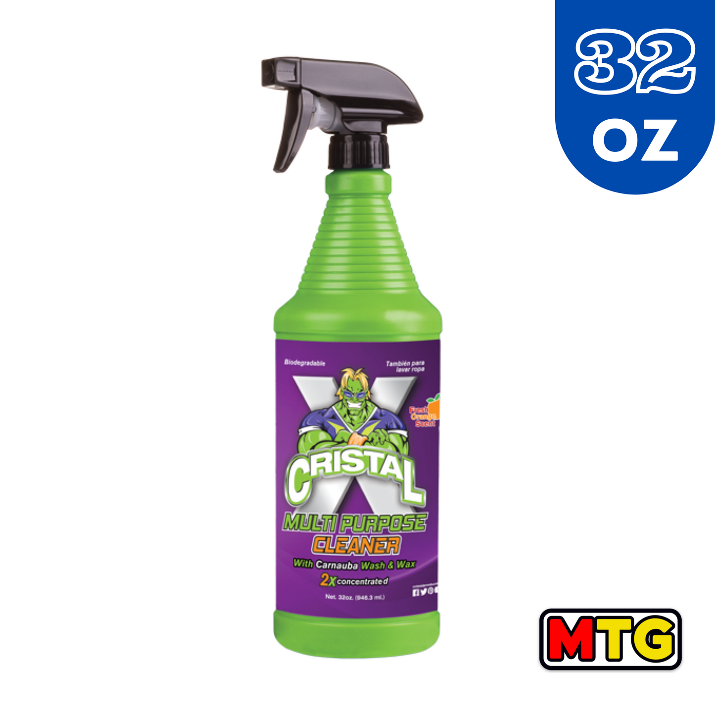 Cristal X - Multi Purpose Cleaner 32oz