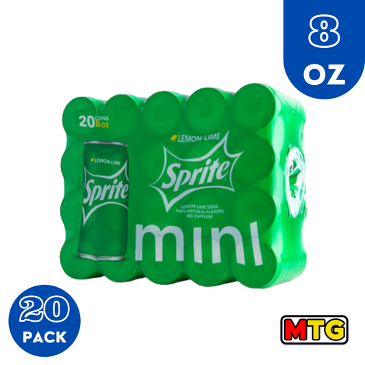 Refresco Sprite - Mini 8oz (Caja 20 latas)