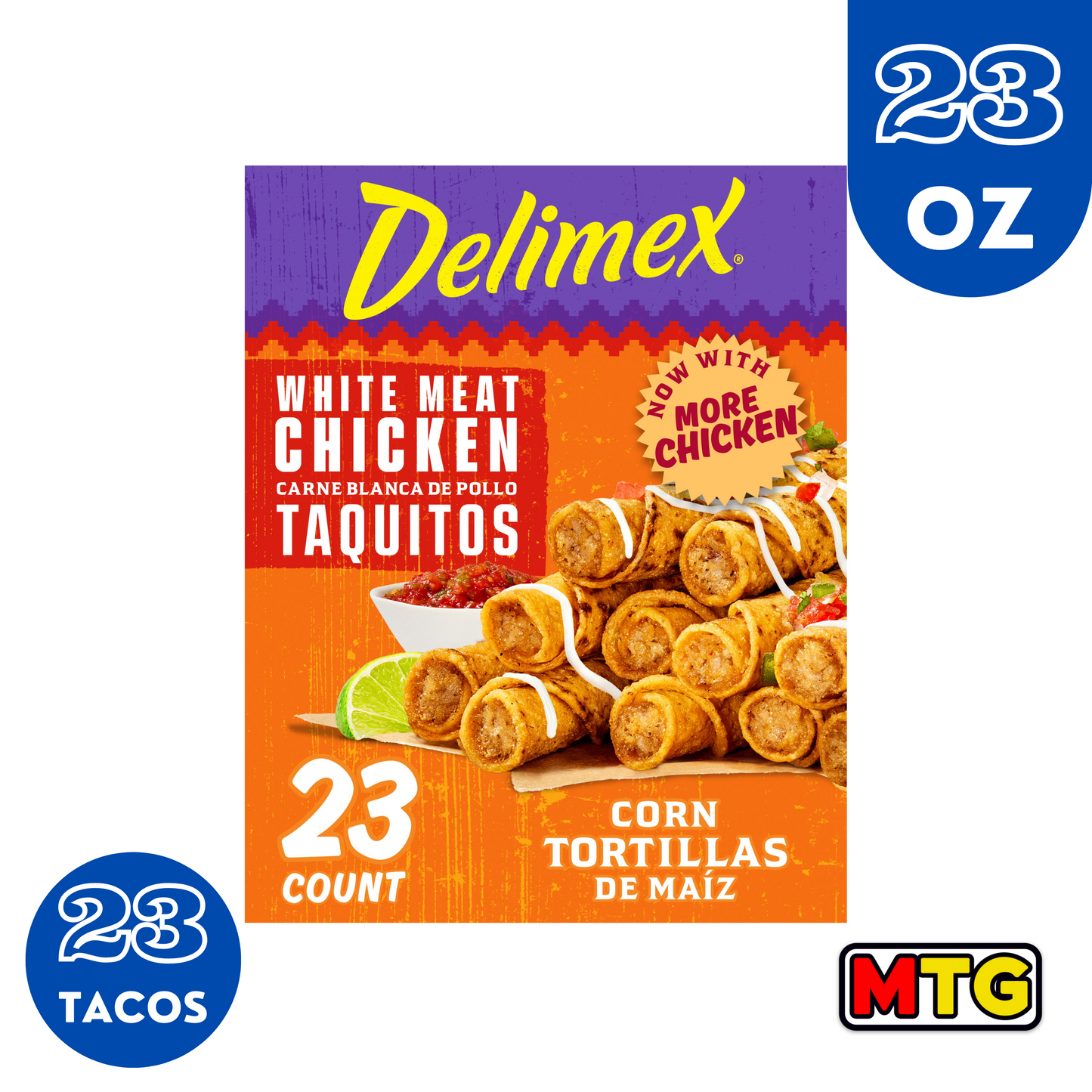 Delimex - Taquitos de Pollo 23oz